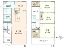【兵庫県/伊丹市山田】伊丹市山田Beハイム 間取り図