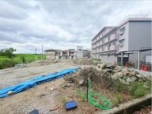 【兵庫県/尼崎市東園田町】東園田町3期1号棟 建築中の外観：全4区画・左側