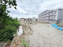 【兵庫県/尼崎市東園田町】東園田町3期2号棟 建築中の外観：全4区画・中央