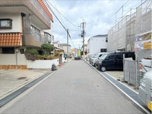 【兵庫県/尼崎市東園田町】尼崎市東園田町三丁目 1号棟 前面道路