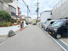 【兵庫県/尼崎市東園田町】尼崎市東園田町三丁目 1号棟 前面道路