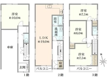 【兵庫県/尼崎市金楽寺町】尼崎市金楽寺町2丁目 中古戸建 間取り図