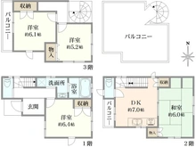 【兵庫県/尼崎市北大物町】尼崎市北大物町14-8 間取り図