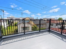 【兵庫県/尼崎市栗山町】尼崎市栗山町2丁目　中古戸建 バルコニー：3階北側