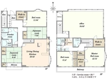 【千葉県/千葉市中央区都町】千葉市中央区都町一丁目中古戸建 間取り図