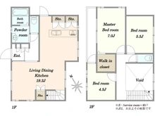 【千葉県/千葉市緑区誉田町】千葉市緑区誉田町3丁目　中古戸建 間取り図
