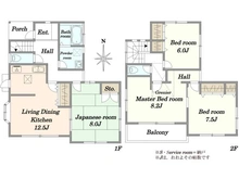 【千葉県/松戸市根木内】松戸市根木内 間取り図