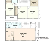 【千葉県/千葉市中央区生実町】千葉市中央区生実町　3号棟 間取り図