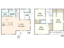 【埼玉県/所沢市大字松郷】所沢市松郷　23-1期 間取り図