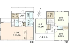 【埼玉県/所沢市小手指元町】所沢市小手指元町3丁目　中古戸建て 間取り図