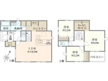 【埼玉県/所沢市大字中富】所沢市中富4期　11号棟 間取り図