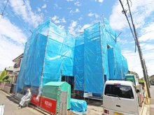 【東京都/東久留米市小山】東久留米市小山3丁目　新築戸建 建築中の外観
