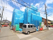 【東京都/東久留米市小山】東久留米市小山3丁目　新築戸建 建築中の外観