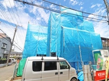 【東京都/東久留米市小山】東久留米市小山3丁目　新築戸建 建築中の外観