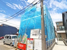 【東京都/東久留米市小山】東久留米市小山3丁目　新築戸建 建築中の外観