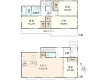 【埼玉県/所沢市大字本郷】所沢市本郷　新築戸建て　1号棟 間取り図