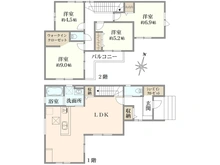 【埼玉県/所沢市東所沢】所沢市東所沢20期 間取り図