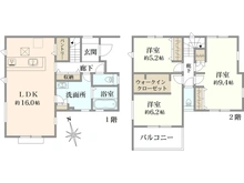 【埼玉県/所沢市上新井】所沢市上新井2丁目　新築戸建　3号棟 間取り図