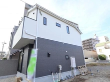 【東京都/西東京市富士町】西東京市富士町4丁目第11　1号棟 建築中の外観：全3棟現場