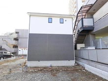 【東京都/西東京市富士町】西東京市富士町4丁目第11　1号棟 建築中の外観：全3棟現場