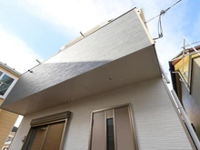 【東京都/西東京市富士町】西東京市富士町1丁目第12　1号棟 建築中の外観