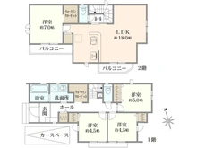 【東京都/西東京市保谷町】西東京市保谷町7期 間取り図