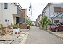 【埼玉県/ふじみ野市鶴ケ舞】ふじみ野市鶴ケ舞1丁目 新築戸建 2号棟 前面道路