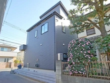 【東京都/東久留米市氷川台】東久留米市氷川台5期　1号棟 建築中の外観