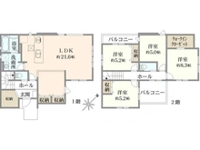 【埼玉県/所沢市中富南】所沢市中富南3期 間取り図