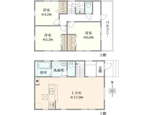 【東京都/小平市学園西町】小平市学園西町　新築戸建 間取り図
