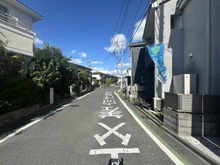 【埼玉県/所沢市東狭山ケ丘】所沢市東狭山ヶ丘二丁目　中古戸建 前面道路