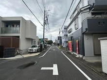 【埼玉県/所沢市美原町】所沢市美原町3丁目　中古戸建 前面道路
