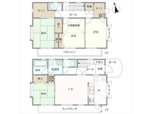 【千葉県/船橋市海神】船橋市海神4丁目 中古一戸建て 間取り図