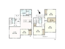 【千葉県/八千代市八千代台北】八千代市八千代台北11丁目 中古一戸建て 間取り図