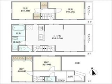【東京都/板橋区向原】板橋区向原1丁目 中古一戸建て 間取り図