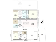【東京都/板橋区双葉町】板橋区双葉町 中古一戸建て 間取り図