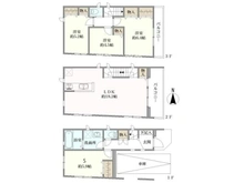 【東京都/豊島区池袋本町】豊島区池袋本町2丁目 中古一戸建て 間取り図
