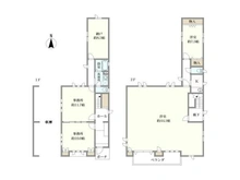 【神奈川県/大和市大和東】大和市大和東3丁目 中古一戸建て 間取り図