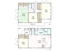 【東京都/町田市南成瀬】町田市南成瀬8丁目 中古一戸建て 間取り図