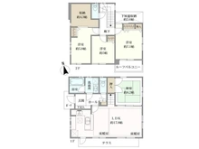 【神奈川県/相模原市南区若松】相模原市南区若松6丁目 中古一戸建て 間取り図