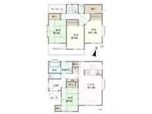 【神奈川県/座間市ひばりが丘】座間市ひばりが丘3丁目 中古一戸建て 間取り図