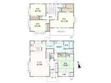 【東京都/町田市小山ヶ丘】町田市小山ヶ丘5丁目 中古一戸建て 間取り図