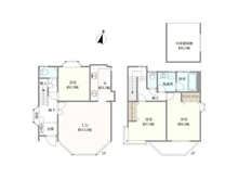 【東京都/三鷹市井の頭】三鷹市井の頭3丁目 中古一戸建て 間取り図