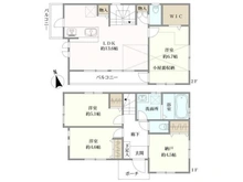 【東京都/三鷹市野崎】三鷹市野崎2丁目 中古一戸建て 間取り図