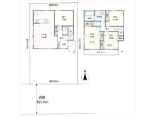 【東京都/西東京市富士町】西東京市富士町2丁目 中古一戸建て 間取り図