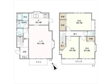 【東京都/武蔵野市吉祥寺北町】武蔵野市吉祥寺北町3丁目 中古一戸建て 間取り図