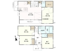 【東京都/三鷹市野崎】三鷹市野崎2丁目 中古一戸建て 間取り図