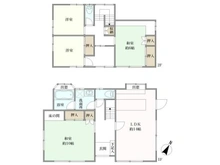 【神奈川県/横浜市港南区日野】横浜市港南区日野8丁目 中古一戸建て 間取り図