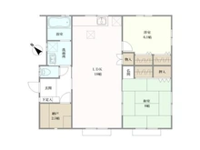 【神奈川県/鎌倉市常盤】鎌倉市常盤 中古一戸建て 間取り図