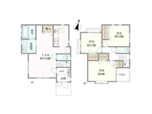【東京都/小平市鈴木町】小平市鈴木町1丁目 中古一戸建て 間取り図